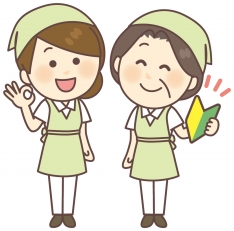 ヤマザワの清掃スタッフ