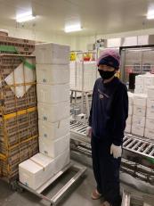 冷蔵食品積載作業員