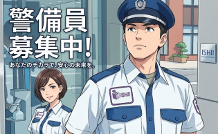 ビルの警備スタッフ