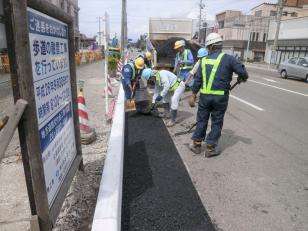 土木建設工事現場の作業員