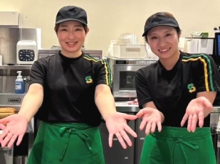 サブウェイでの販売スタッフ