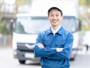 ルート配送ドライバー／４ｔ車・ボックス台車使用