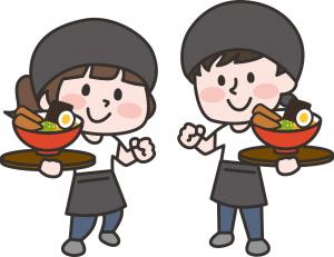 ラーメン店の調理担当