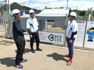 仮設資材の設置・撤去スタッフ