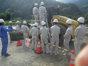 富山県内の高校生が当社の現場見学へ来られました。