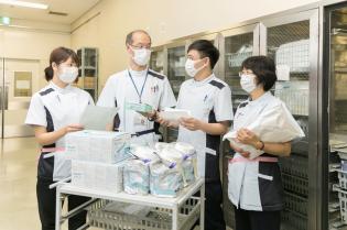 医療材料の供給や取り揃え在庫管理
