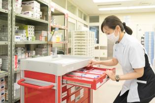 医療材料の搬送等、在庫・品質管理に携わる業務