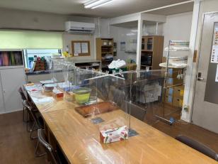 室内作業所の様子