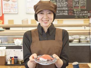 回転寿司の簡単な盛り付け