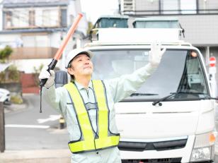 電気・通信工事等の交通警備員