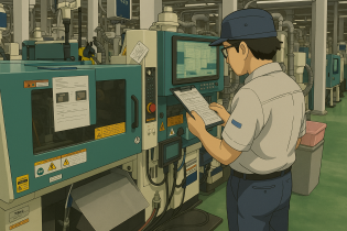 プラスチック製品の製造スタッフ