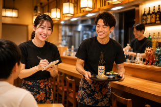 居酒屋のホール・調理補助
