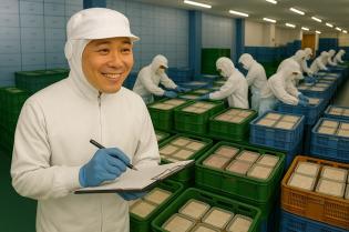 工場責任者候補及び食品仕入れスタッフ