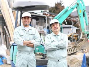 除染現場作業員
