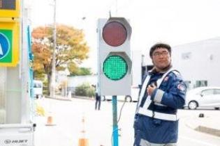 交通誘導警備スタッフ