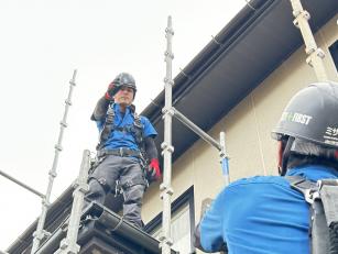 複数名で作業しますので安心です
