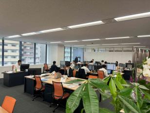 2024年夏に引っ越しを完了した新本社オフィス