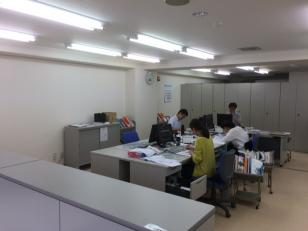 郡山営業所オフィスです。