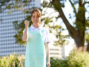 富山市北学校給食センターでの調理サポート