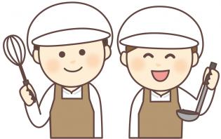 学生寮での調理スタッフ