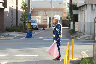 イベント会場や工事現場の警備員