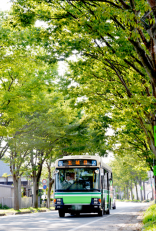 五城目町の路線バス運転手