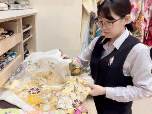 振袖店での接客販売