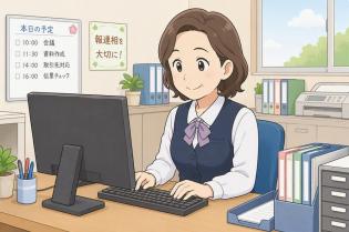 クリーニング会社の一般事務スタッフ