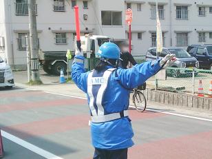 交通誘導警備スタッフ
