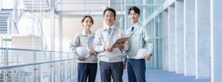 当社の営業スタッフが仕事を取ってきますのでご安心ください