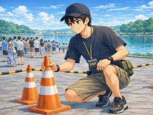 花火大会などのイベント設営スタッフ