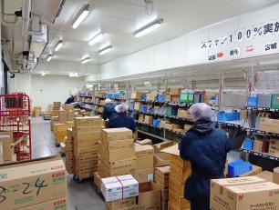 倉庫内作業スタッフ/品出し・ピッキングなど