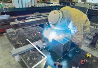 建築物の鉄工鍛冶職人