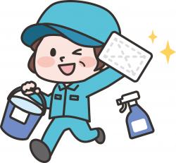 事務所内の日常清掃スタッフ