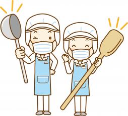 病院給食の調理スタッフ