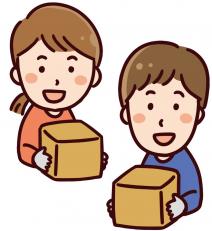 仕分け、出荷作業