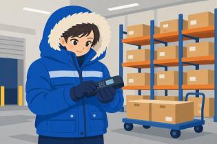 冷蔵・冷凍倉庫の軽作業スタッフ