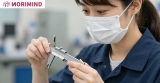 先端工具メーカーの品質検査スタッフ（ノギス測定／土日祝休み）