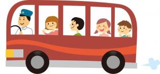 小学生送迎のスクールバス運転手
