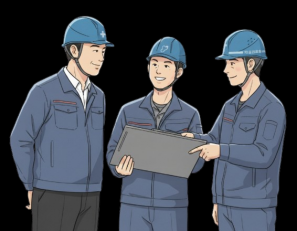地盤改良工事スタッフ