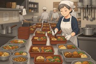 洋食屋のランチタイム補助スタッフ