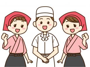 とんかつ屋の調理アシスタント