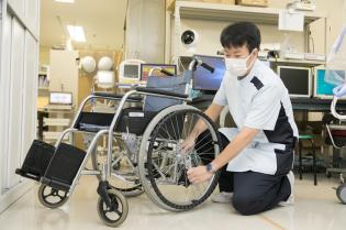 医療機器の点検メンテナンスの補助業務