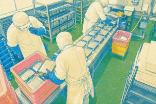 給食用米飯の製造スタッフ