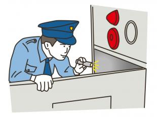 病院の宿直スタッフ