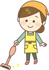 老人ホーム共用部の清掃