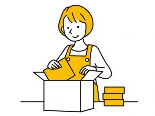 ピッキングおよび仕分けスタッフ