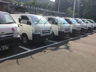 ワゴン車配送