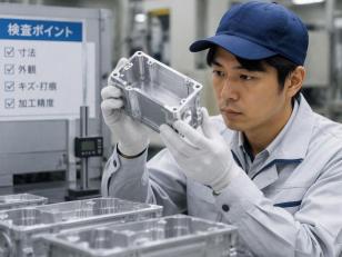 アルミ製品の機械加工および軽作業