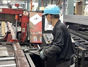 梱包資材製造（加工・溶接）
